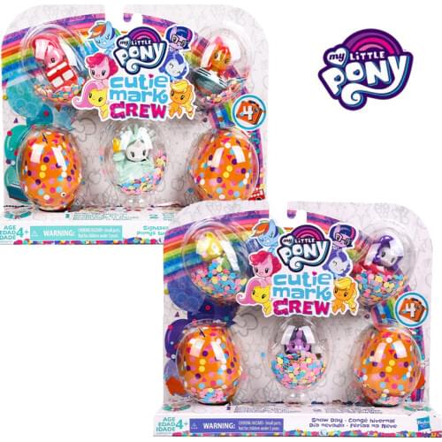 Hasbro My Little Pony Twilight Sparkle Rarity Q Version Blind Box Treasure Hunt Collection Cartoon Doll Toy Birthday Present
