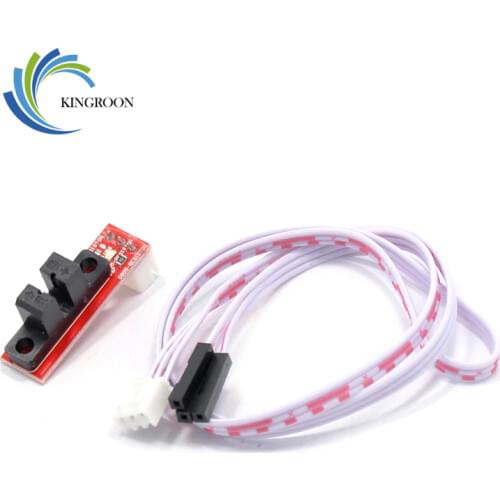 Endstop Optical Light Control Limit Switch with 3 Pin Cable 3D Printers Parts For RAMPS 1.4 Board Part Accessories White Red DIY