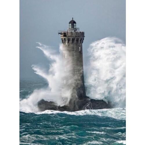 Sea Landscapes Embroidery pattern Room Decoration chimney Mosaic Arts Crafts DIY 5D Diamond Painting Resin wall stickers