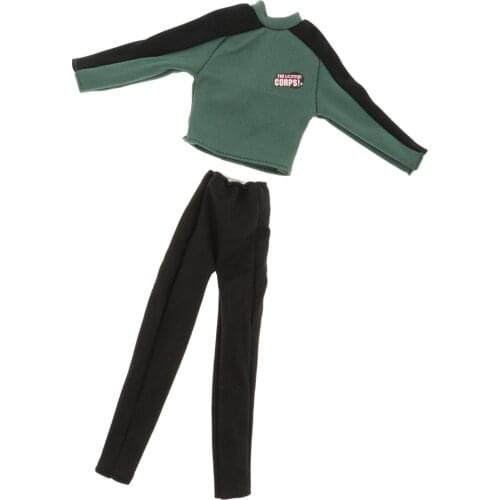 New Hot Doll Clothing Army Suit Uniform Model For12inch Soldier Doll Accessory Toys Gift