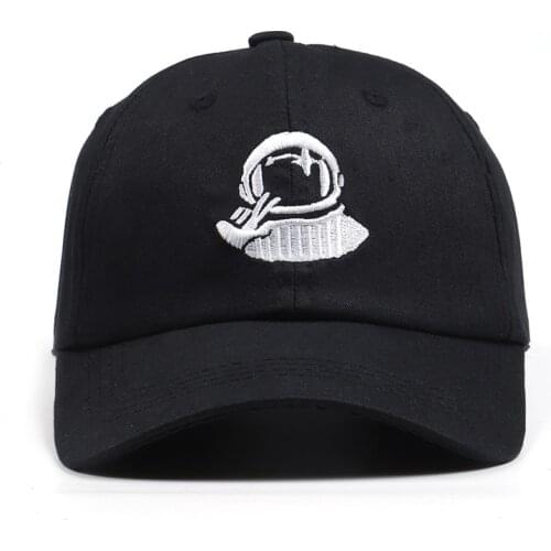 2021 New Astronauts Baseball Cap Spaceman Embroidery Available Unisex Fashion Dad Hat Adjustable Cotton Snapback Hats Casual