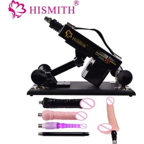 2019 New Sales Two Dildos Automatic Sex Machine Retractable Masturbation Machine Dildo, Simulating Sexual Vibrator
