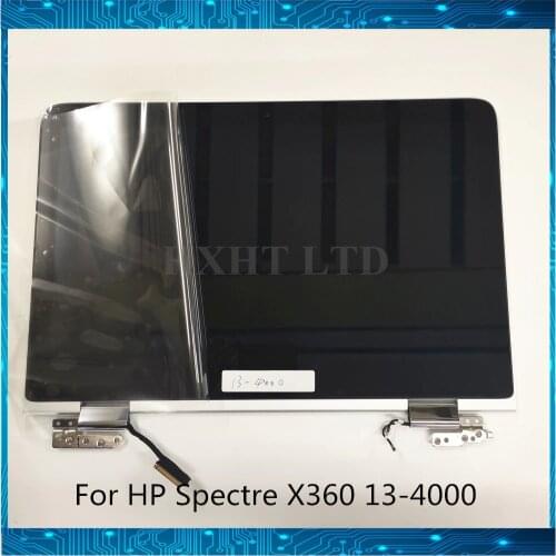 Original 13.3" For HP Spectre X360 13-4000 LCD screen touch assembly 1920*1080 2560*1440 Silver Black Fully tested