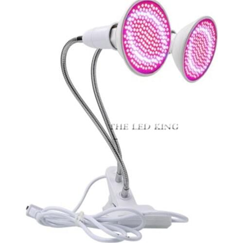 Full Spectrum Led Grow Light 10W 30W 50W 80W Red Blue UV IR Led Growing Lamp With Clip For Hydroponics Flowers Plants Vegetables