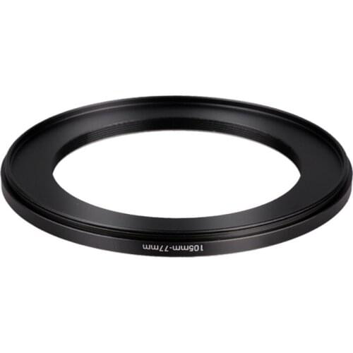 105mm-77mm 105-77mm 105 to 77 Step down Ring Filter Adapter black