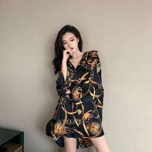 HOUZHOU Shirts Women Harajuku Vintage Y2k Top Aesthetic Blouses Street Style Korean Fashion Long Sleeve Cardigan Female New 2021