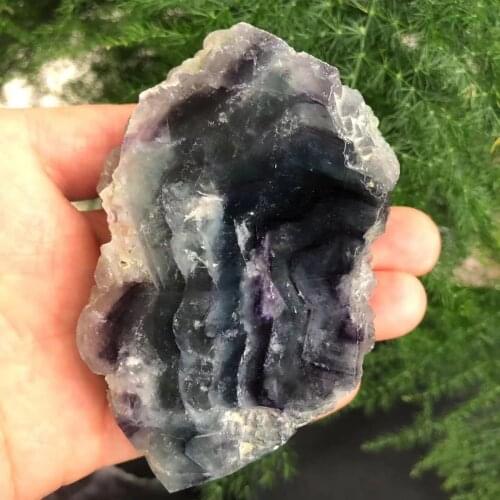 Crystal wand natural raw fluorite quartz point blue fluorite tower points Mineral Specimen healingquarium decoration 1pcs