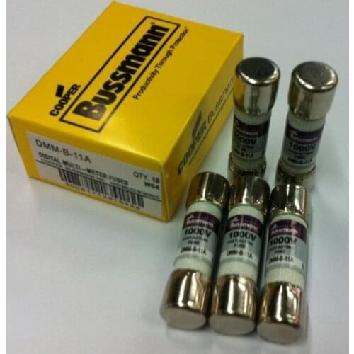 US imports Fluke dedicated fuse BUSSMANN DMM-B-11 10 * 38mm 11A 1000V