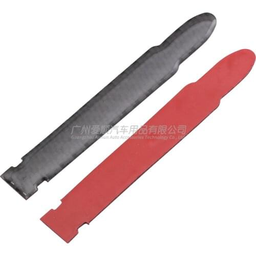 2021 Suitable For Car Door Bullet Nose Real Carbon Fiber Body Scuffing Sticker Rearview Mirror Anti