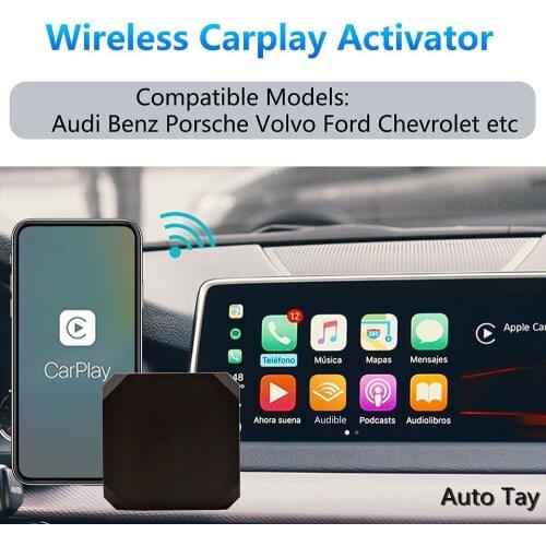 Wireless CarPlay Dongle Adapter for Factory Wired CarPlay Cars for Audi Porsche Volvo Mercedes Volkswagen for IOS13 or Above