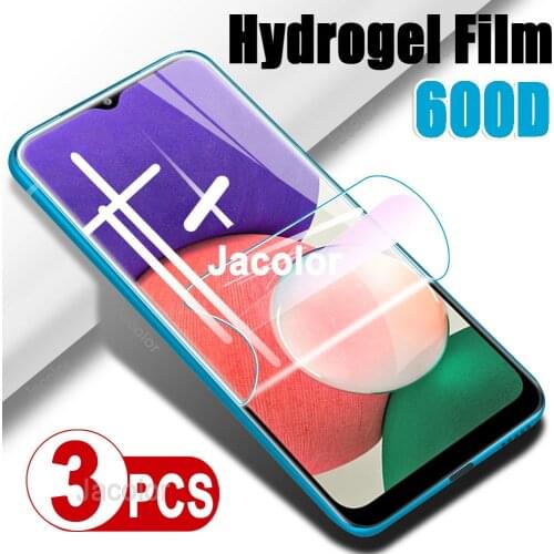 3PCS Hydrogel Film For Samsung Galaxy A52 A22 4G/5G Water Gel Films Samsumg A 52 22 Soft Safety Film HD Not Protective Glass