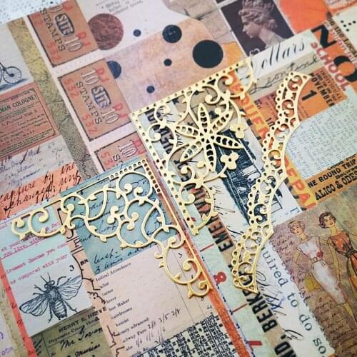 KLJUYP Lace Corner Metal Cutting Dies Scrapbook Paper Craft Decoration dies scrapbooking