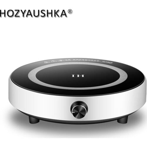 HOZYAUSHKA 2200W high-power circular induction cooker knob control