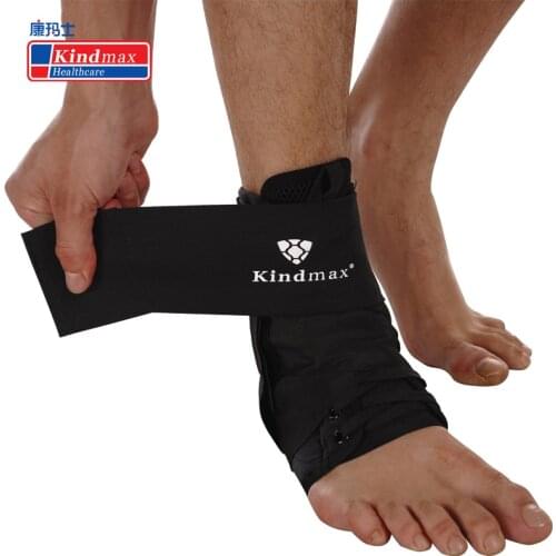 Kindmax Light Nylon Supporting Ankle Support Elastic Ankle Support Brace Protector For Fitness Running Sports Safety Quality