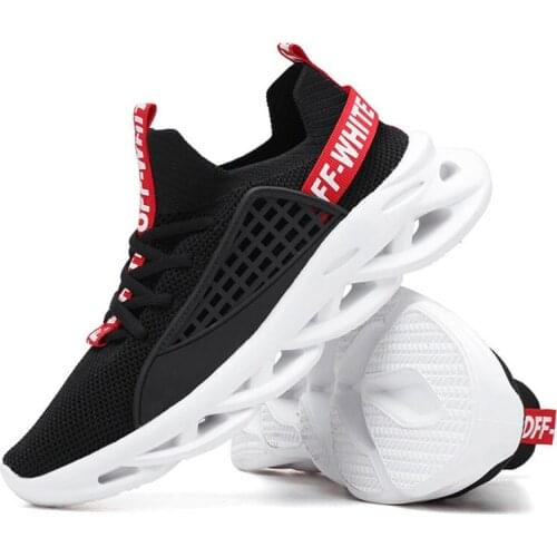 Summer Mens Shoes Leisure Sports Shoes Running Shoes Soft breathable And Resistant For StudentsSlip Mesh Lace Up Light Shoes