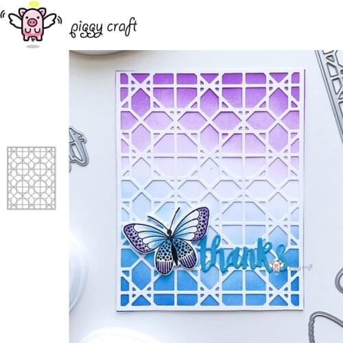 Piggy Craft metal cutting dies cut die mold Irregular frame Scrapbook paper craft knife mould blade punch stencils dies