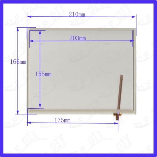 Wholesale KDT3426 210*166MM 10.1inch resistance screen 210*166 for GPS CAR this is compatible KDT 3426