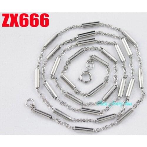 1.5mm cross chain add cask stainless steel necklace Sweater chain fashion women jewelry 20pcs ZX666
