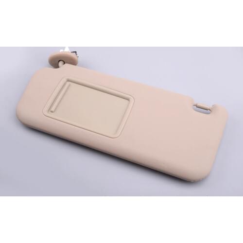 Car Front Left Sun Visor Sunshade Beige Plastic Fit For Toyota Rav4 74320-42501-A1 2006 2007 2008 2009