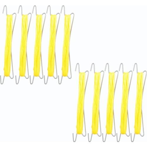 Tomato Plant Stand Greenhouse Hook Weather-resistant Twine Trellis Iron Heat Resistant Nylon Botany-stem Vine Strapping Clips