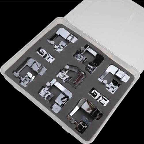 Hemming Presser Foot Sewing Machine Presser Foot Kit is Suitable For Low Tenon Household Sewing Machine DIY Sewing Tools