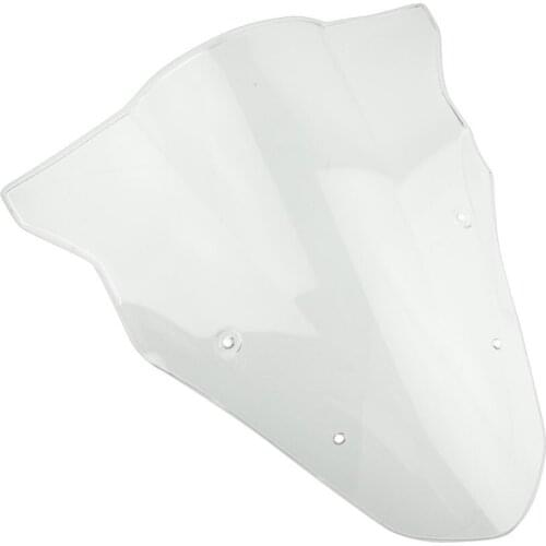 Clear Motorycle Double Bubble Windshield Windscreen Protector For Kawasaki Ninja 650 ER-6F EX650 ER6F EX650F 2012-2016