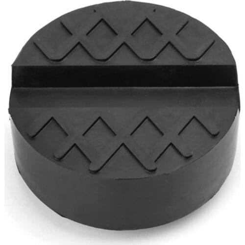 Car Jack Rubber Pad Anti-slip Rail Adapter Support Block Heavy Duty For Car Lift Black
