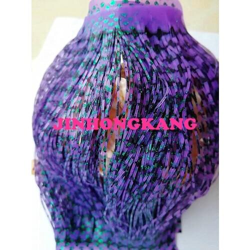 Fishing Lure Silicone Skirt Layers,Silicone Skirt Material for Tackle Craft, DIY Spinner, Rubber Jigs, Buzzbait-79