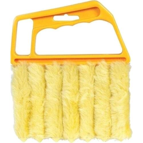 Microfiber Cleaning Window Blinds Brush Air Conditioning Duster Clean Brush Hand Held Households Removable Cleaning Tools