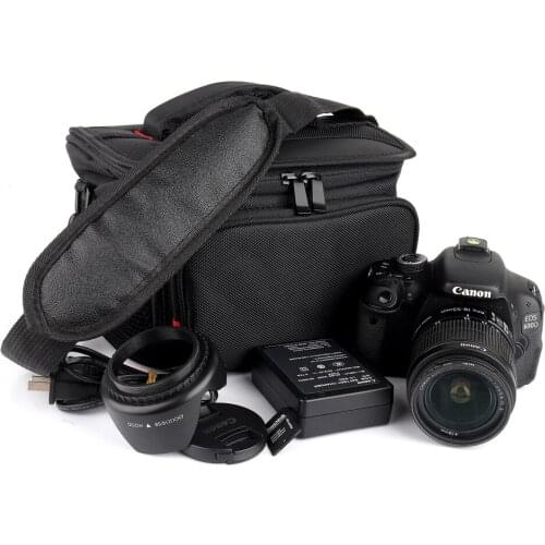 DSLR Camera Bag Case Cover For Nikon D3400 D7100 D7200 D5600 D5300 D5100 D5200 D5500 D3300 Canon 5D 6D 7D Mark II III 4 77D 750D