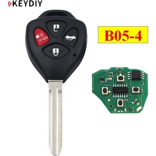 KEYDIY B series B05-3+1 3+1 button universal remote control for KD200 KD900 KD900+ URG200 KD-X2 mini KD For Toyota Style