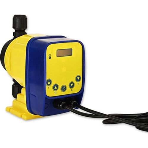 16W 220V Electromagnetic Pump Metering Pump Water Suction Corrosion Resistant Diaphragm Pump 1-7Bar With Working Time Setting