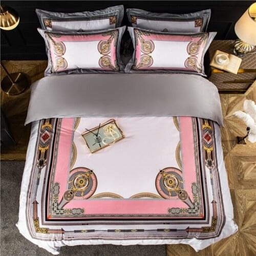 2020 Luxury Velvet Digital Print Winter Bedding Set Warm Flannel shiny smooth Duvet Cover Bed Sheet Pillowcases Queen size 4pcs