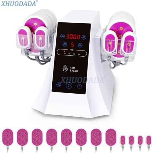 2021 New Arrival 5mw Lipo Laser Machine 12 Pads Weight Loss Body Sculpting Slimming Machine for Home Use Weight Loss Machine
