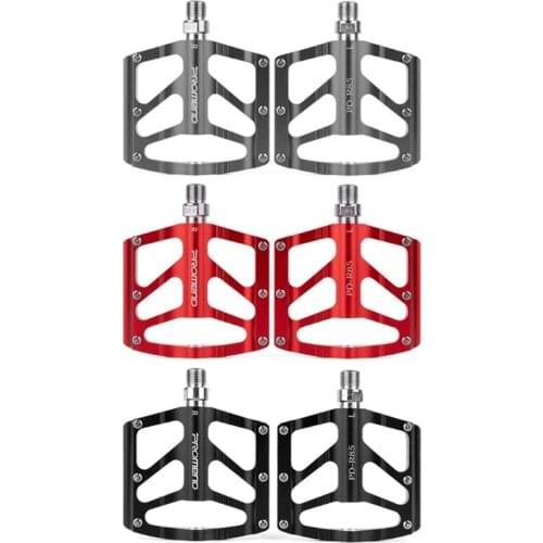 24BD Promend Palin Pedal Platform Pedals Bicycle Pedal 3 Bearing Mountain Bike Aluminum Alloy for MTB Road Bicycle