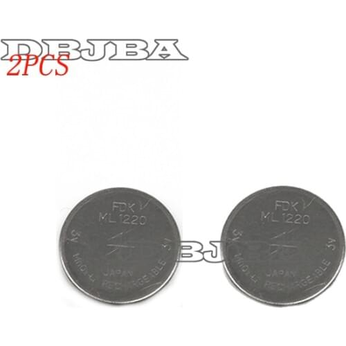 2PCS/LOT Original Maxell ML1220 3V ML 1220 Rechargeable Button Battery