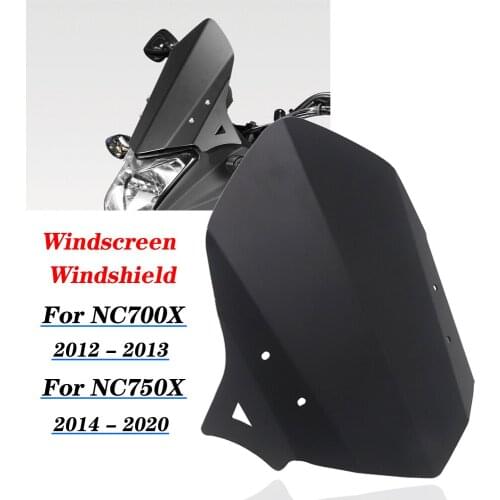 Motorcycle Accessories Windscreen Windshield Wind Shield Screen Protector For Honda NC700X 2012 - 2013 NC750X 2014 - 2020 NC 750