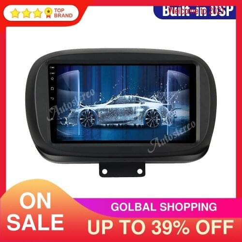 Carplay For Fiat 500 2015-2019 Android 10.0 4GB Car Radio GPS Navigation Stereo Auto Multimedia Player Radio Head Unit Recorder