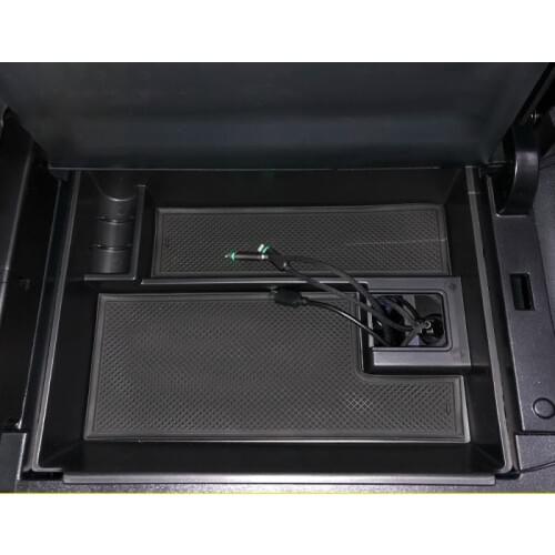 Car Central Armrest Storage Box Console Arm Rest Tray Holder Case Palle decoration car Accessories for toyota alphard