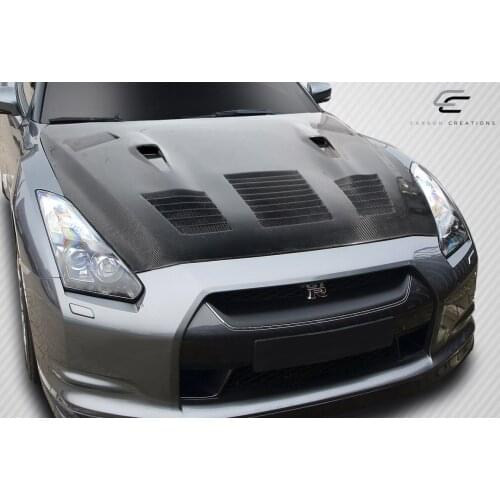 Suit For Ares Nissan Gtr R35 Gtc Carbon Fiber Modified and Resin Engine Hood