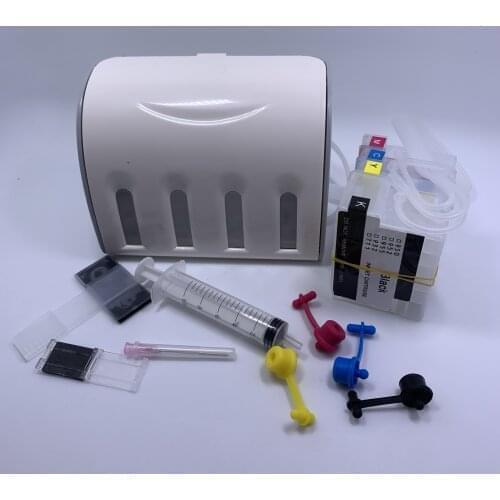 YOTAT 1set CISS ink cartridge for HP711 HP 711 Designjet T120 24-in ePrinter / Designjet T520 24-in ePrinter with permanent chip