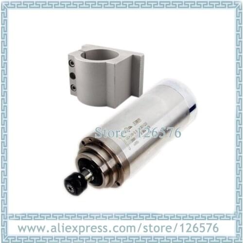 3kw /3.2KW wood spindle motor ER20 24000rpm water cooled AC380V D100x220mm + D100mm clamp