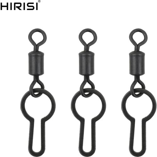 Carp Fishing Pva Mesh Swivel Clips Pva Bag Fishing Swivel Snap for Carp Terminal Tackle End Tackle