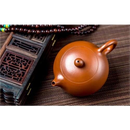 China totally handmade yixing zisha Purple clay qingshuini xishi teapot 200cc