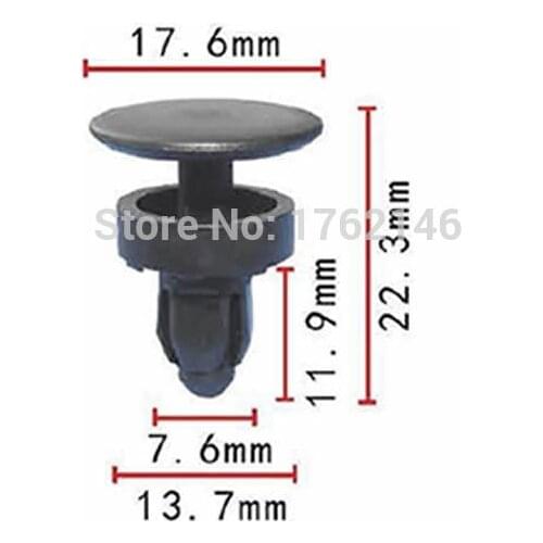 30x Windscreen Front Cowl Scuttle Panel Trim Clips 91508-SR3-000 91508SR3000 For Honda CRV VRX Integra Civic Del Sol Odyssey