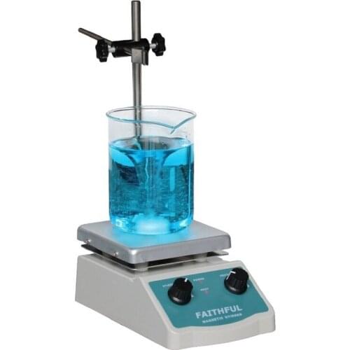 SH-3 Laboratory Equipment Heating Plate Magnetic Stirrer Bar Mixer Voltage 110V / 220V