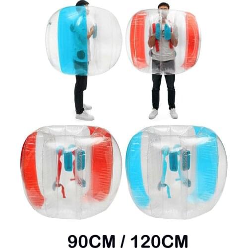 90cm Inflatable Air Bumper ball bubbles Outdoor Fitness game bubbles Zorb Ball Outdoor Inflated Zorb body Bumper Ball Bubble toy