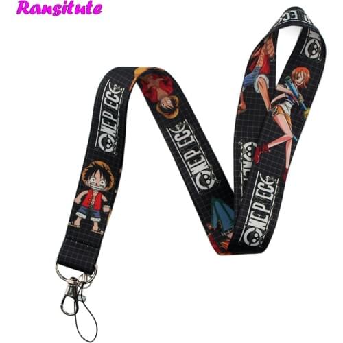 Ransitute R498 Pirate Boy Mobile Phone Lanyard Key ID Card Mobile Phone Belt USB Badge Holder DIY Mobile Phone Decoration
