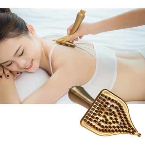 Handheld Muscle Massage Brush Massager Full Body Meridian Massage Hammer Essential Oil Massage Stick Women Fitness Care Tools