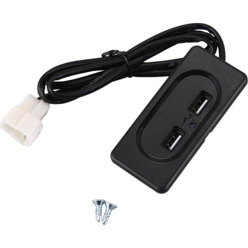 Universal 3.1A 12V Dual USB Car SUV Charging Cell Phone Charger Adapter Socket Outlet for Yacht RV Bus